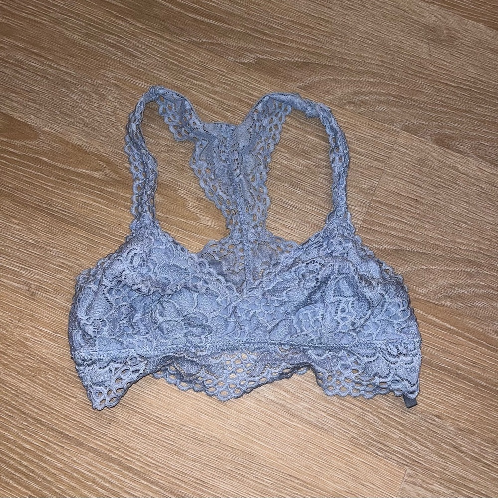 Light blue aerie Lacey Racerback bralette